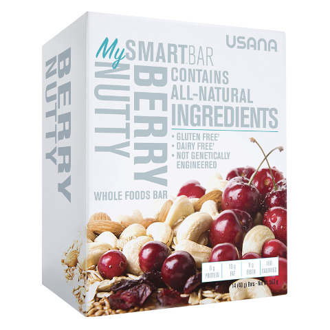USANA MySmartBar Berry Nutty - Barre Protéinée USANA MySmartBar Berry Nutty - Barre Protéinée