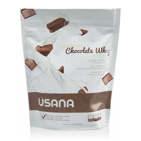 USANA Nutrimeal Chocolat Lactosérum - Protéine de Lactosérum - Boisson Nutritive au Chocolat
