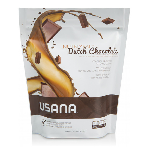 USANA Nutrimeal Chocolat - Substitut de Repas - Boisson Nutritive au Chocolat