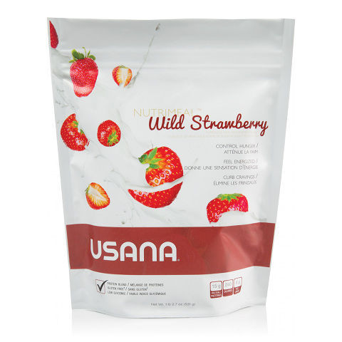 USANA Nutrimeal Fraise - Substitut de Repas - Boisson Nutritive aux Fraises
