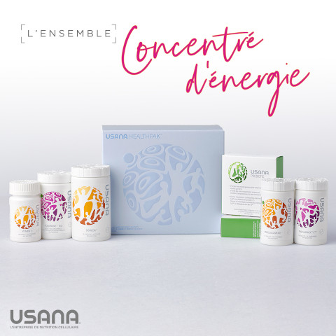 Ensemble USANA Concentré d'Énergie